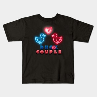 Duck couple Kids T-Shirt